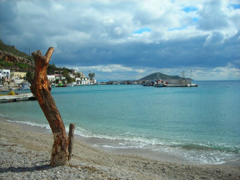 Strand Griechenland blau