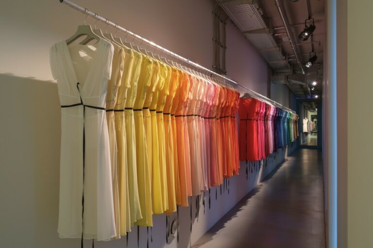 Bunte Kleider