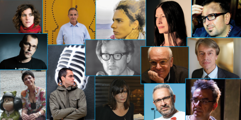NOW Photo-Banner: Mosaik aus vielen Portraits
